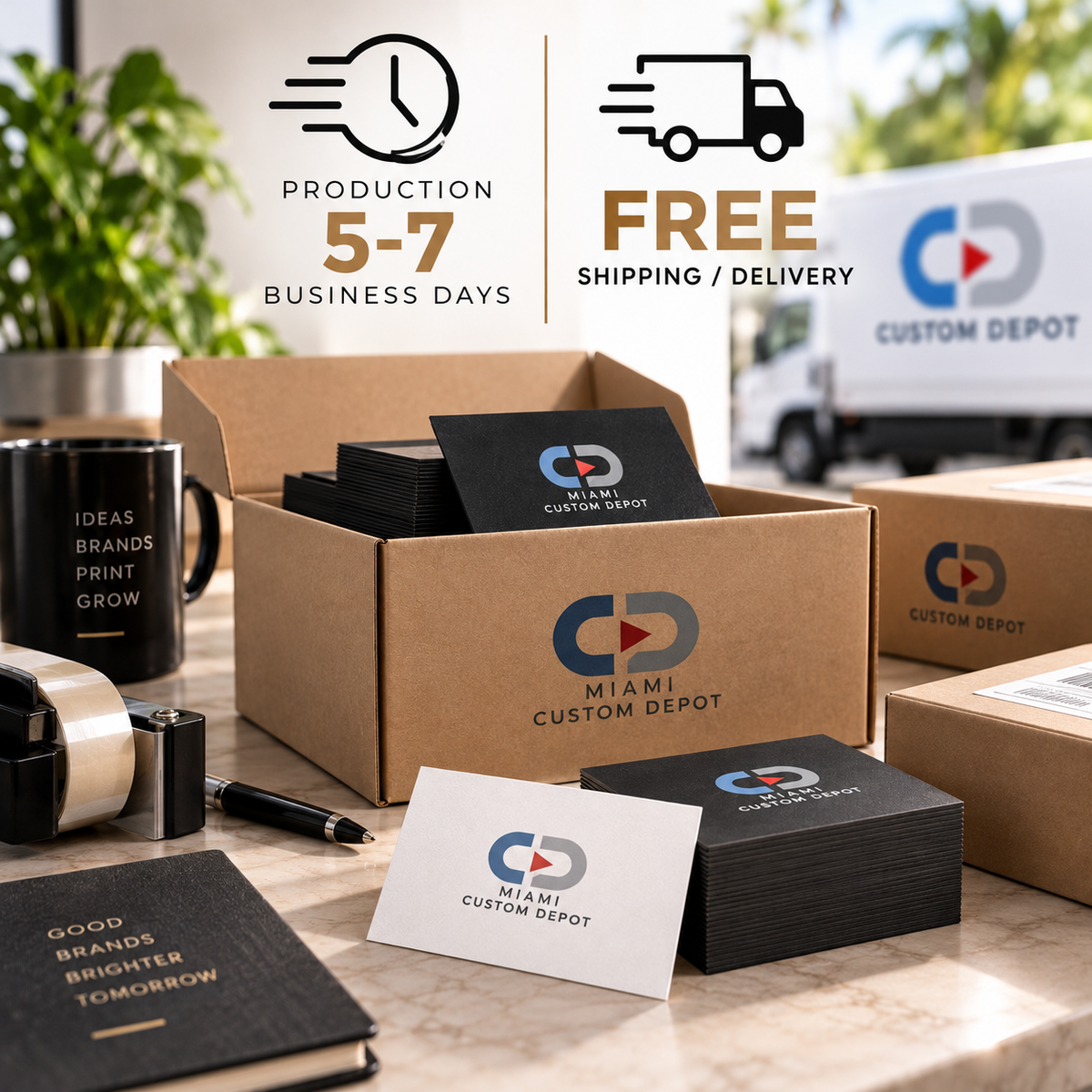 19pt Premium Velvet / Soft Touch Business Cards