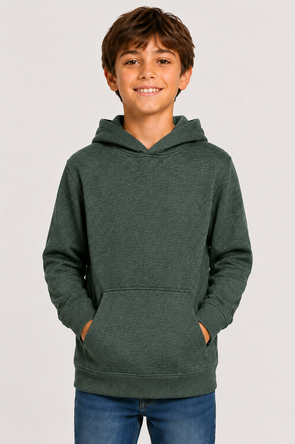 Bella + Canvas Youth Sponge Fleece Hoodie | Premium Youth Pullover Hoodie (3719Y)