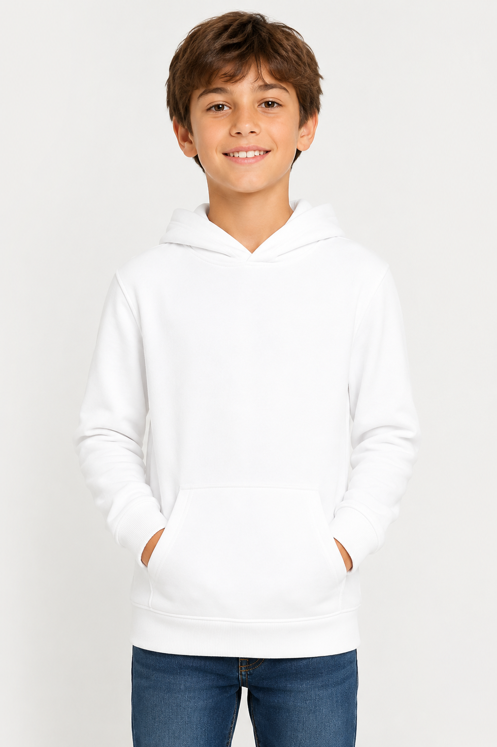 Bella + Canvas Youth Sponge Fleece Hoodie | Premium Youth Pullover Hoodie (3719Y)