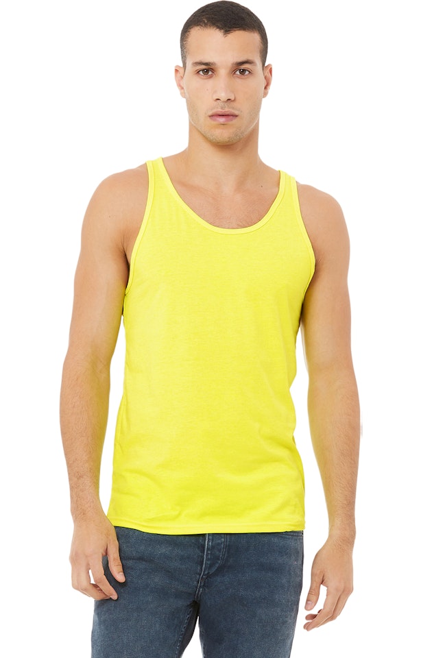 Unisex Heather CVC Tank