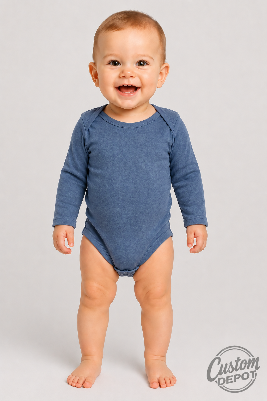 Rabbit Skins Infant Fine Jersey Long Sleeve Bodysuit (RS4421)