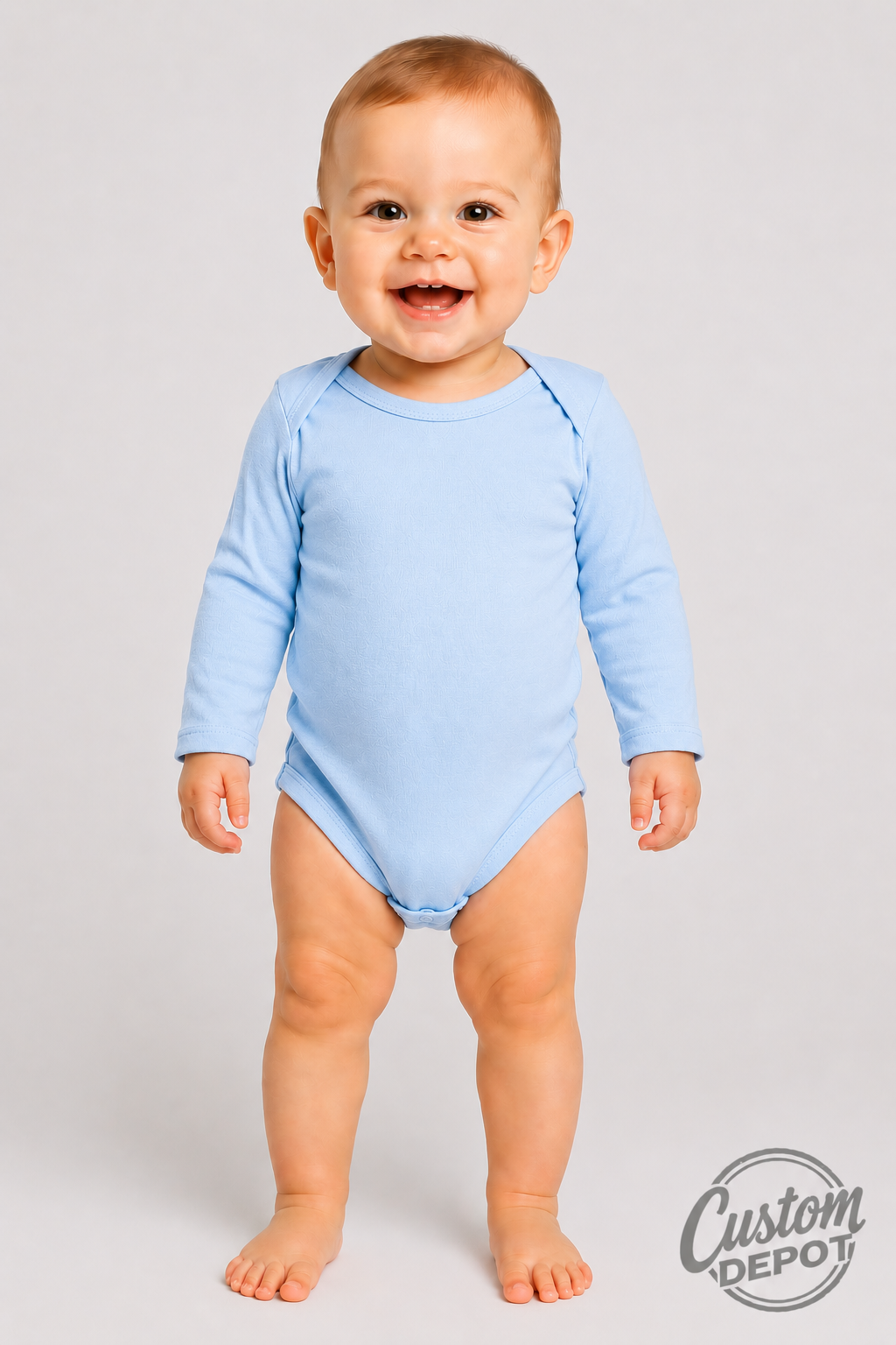 Rabbit Skins Infant Fine Jersey Long Sleeve Bodysuit (RS4421)