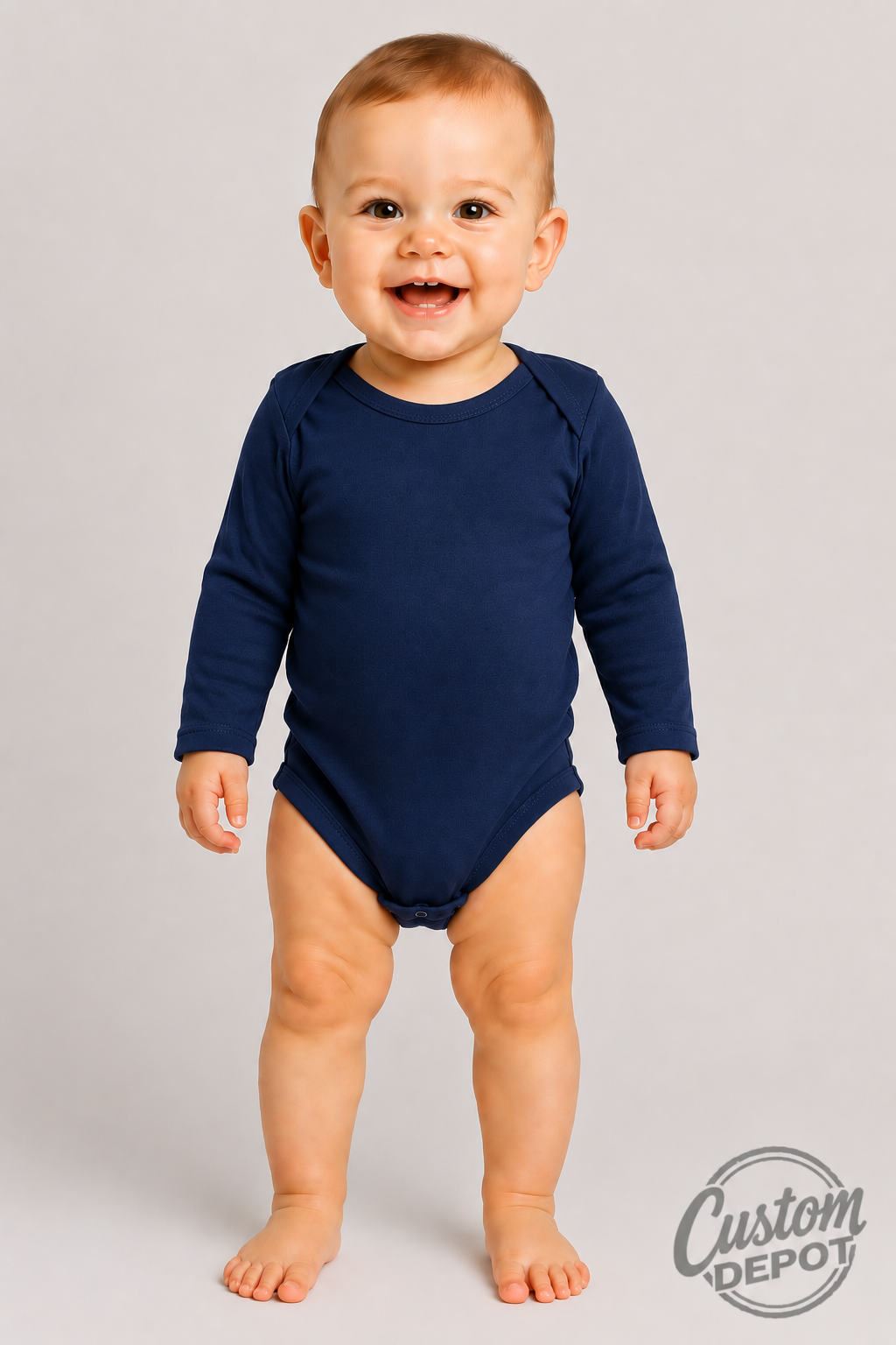 Rabbit Skins Infant Fine Jersey Long Sleeve Bodysuit (RS4421)
