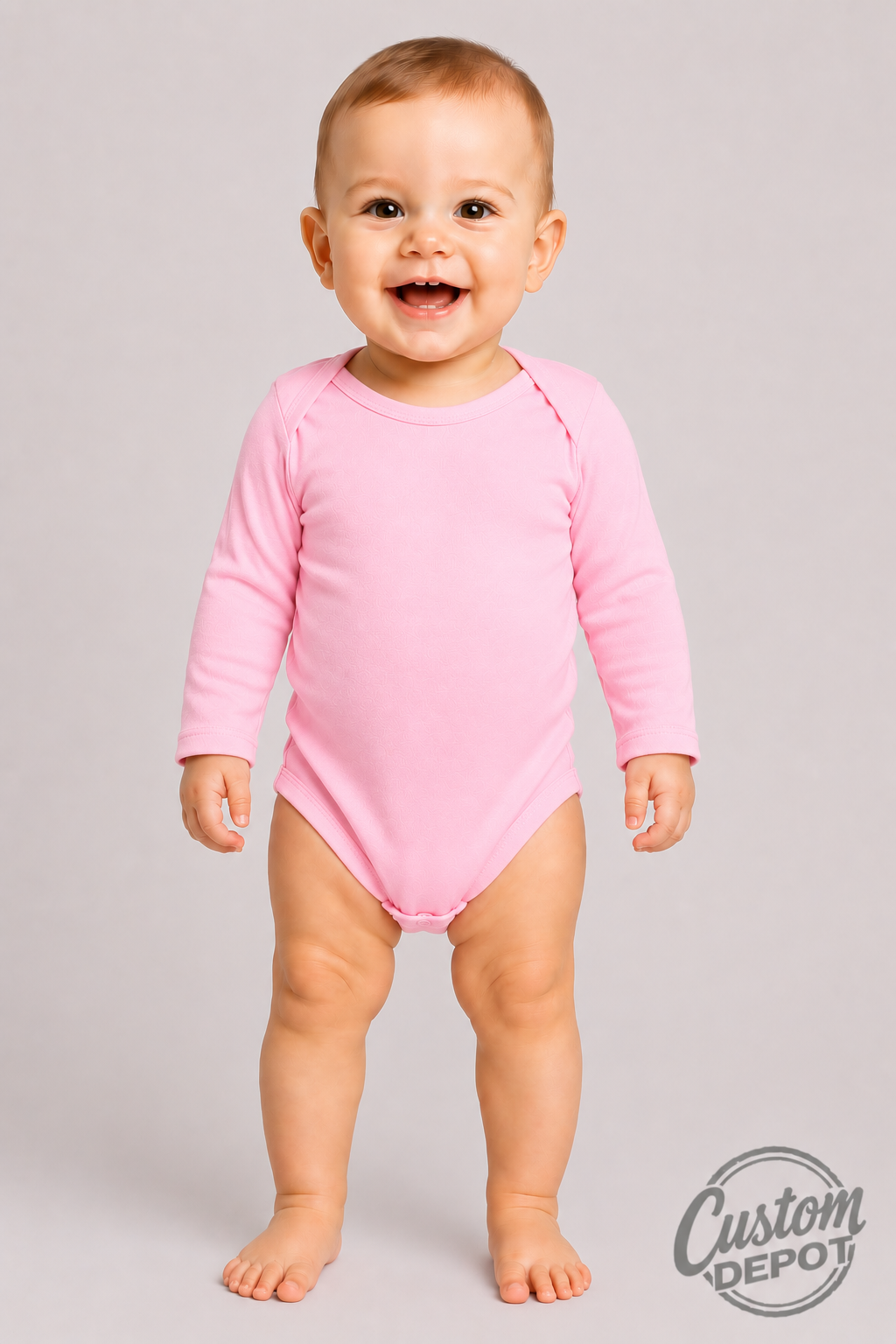 Rabbit Skins Infant Fine Jersey Long Sleeve Bodysuit (RS4421)