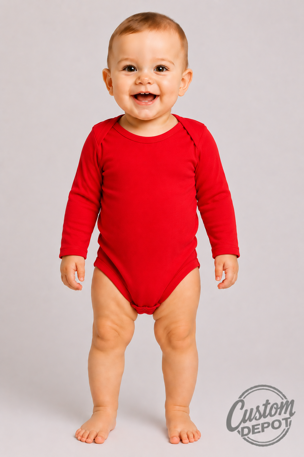 Rabbit Skins Infant Fine Jersey Long Sleeve Bodysuit (RS4421)