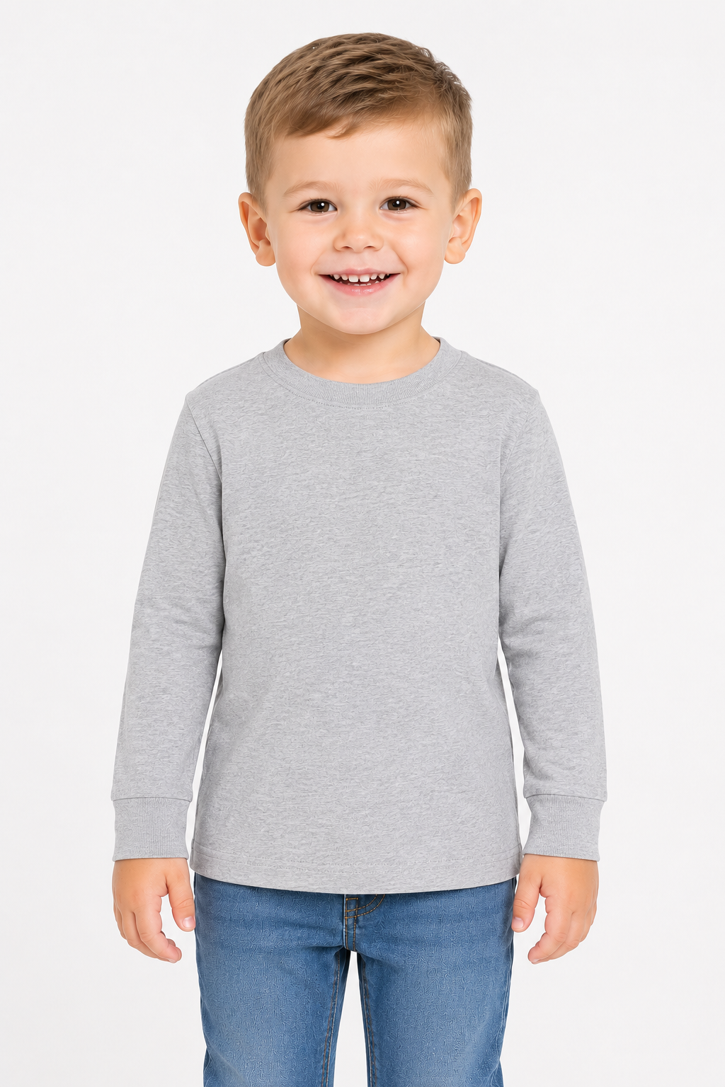 Bella+Canvas Toddler Jersey Long Sleeve Tee (3501T)