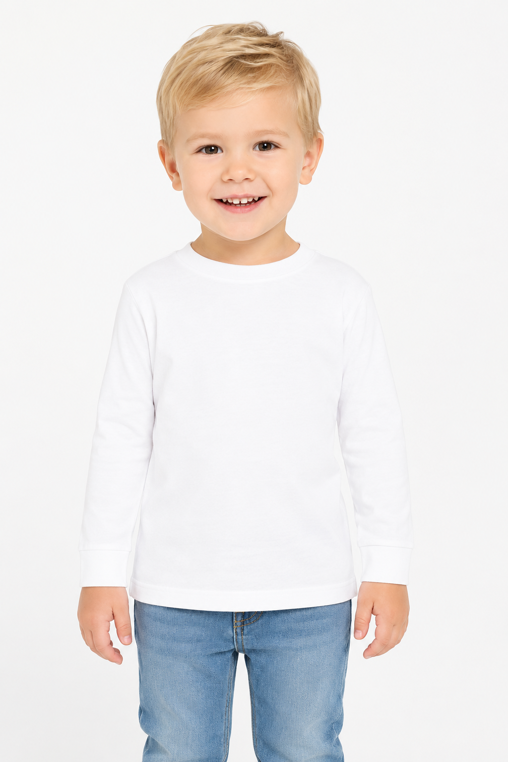 Bella+Canvas Toddler Jersey Long Sleeve Tee (3501T)